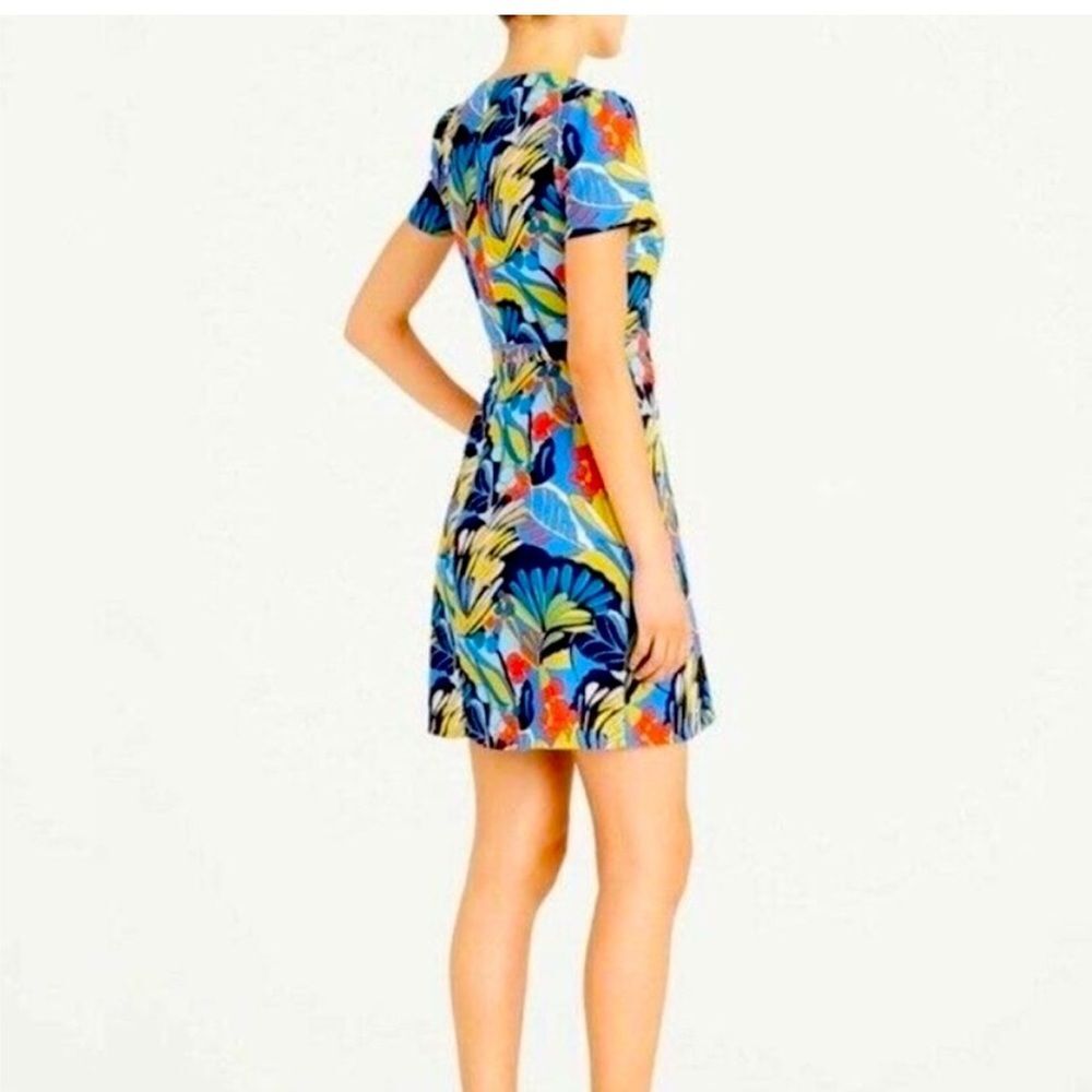 J. Crew Mercantile Size 2 Tropical Paradise Dress floral leafy Print - Picture 2 of 10